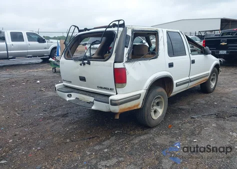 1998 Chevrolet Blazer Ls из США, поврежденный, VIN 1GNCS13W0W2246192